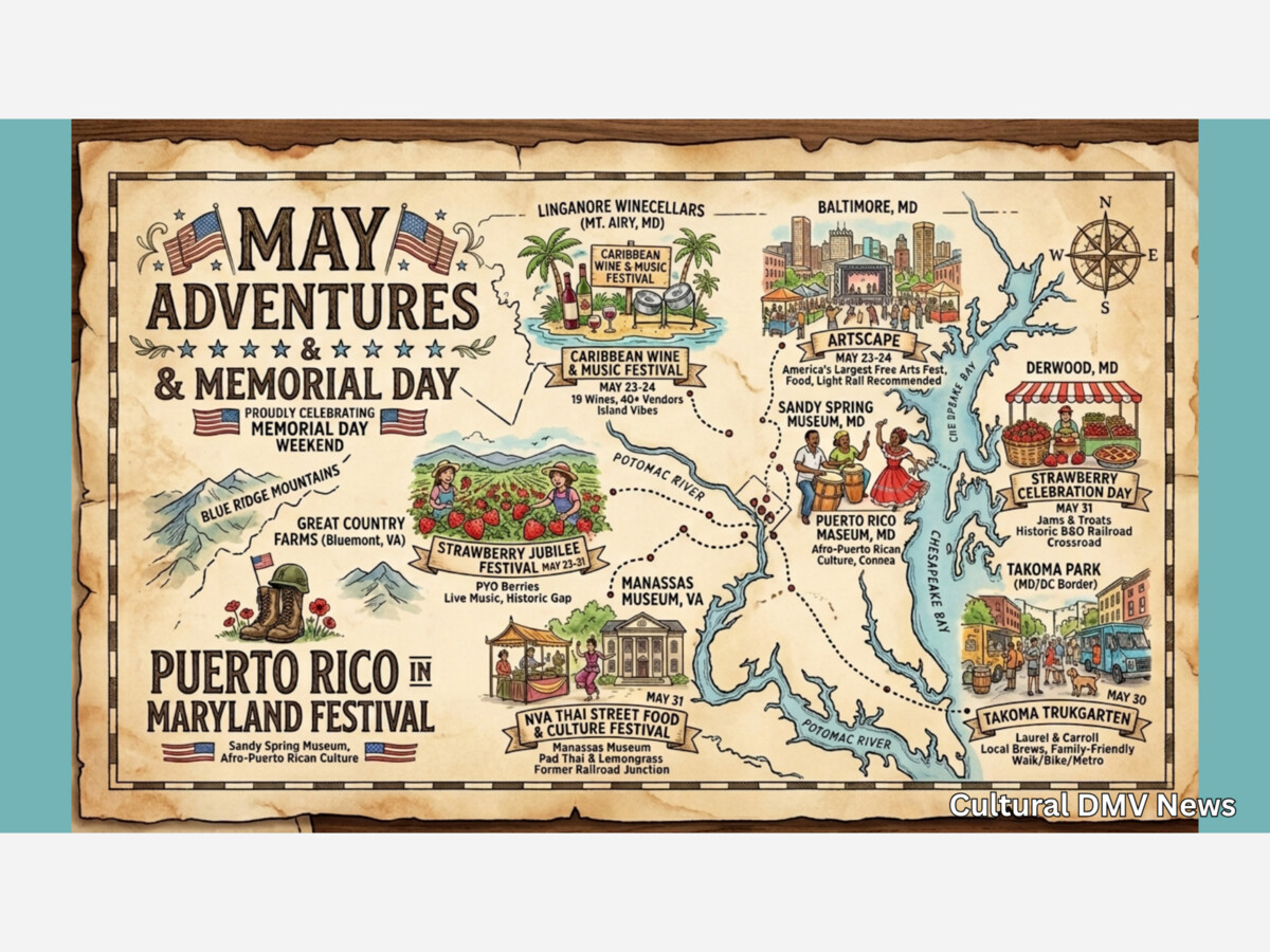 The DMV Flavor Map, Part 2: Strawberry Fest, Plena, and Artscape Weekend