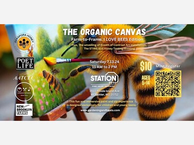 Event Spotlight: The Organic Canvas: Farm-to-Frame for Kiddos and Teens