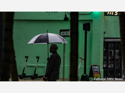 Umbrellas Up, Temperatures Down: The Five-Day Weather Outlook for Takoma Park and the DMV