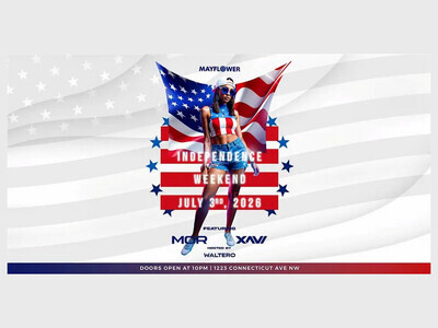 Independence Weekend @ The Mayflower Club