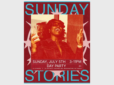 Sunday Stories Day Party | Sun. July 5th at 12 Stories
