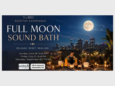 Rooftop Terrace Full Moon Sound Bath