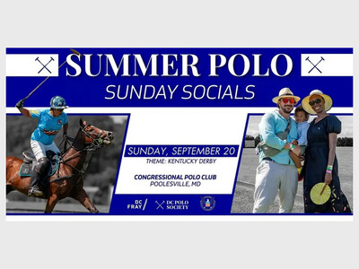 DC Polo Society | Summer Polo Sunday Socials 2026
