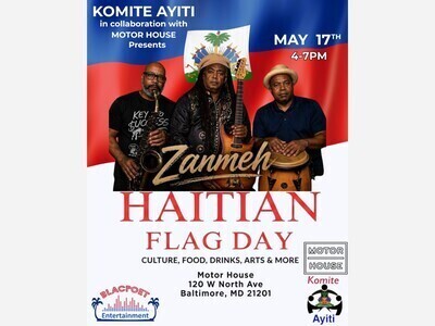 Celebrate Haitian Flag Day: Zanmeh with Haitian Folk Dance & Poetry 