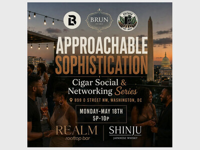 Approachable Sophistication-Cigar Social and Networking Series