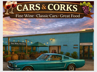 Corks and Cars Show with live music