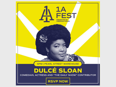 Dulcé Sloan At The Freedom Forum