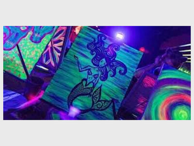 Paint and Glow DMV - The Blacklight Paint Social