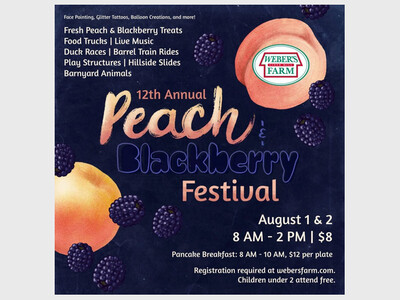 12th Annual Peach & Blackberry Festival
